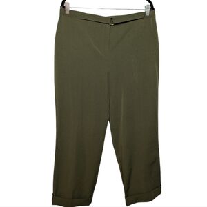 Versailles Vintage Women's Olive Green Pants Size 14 🌿✨